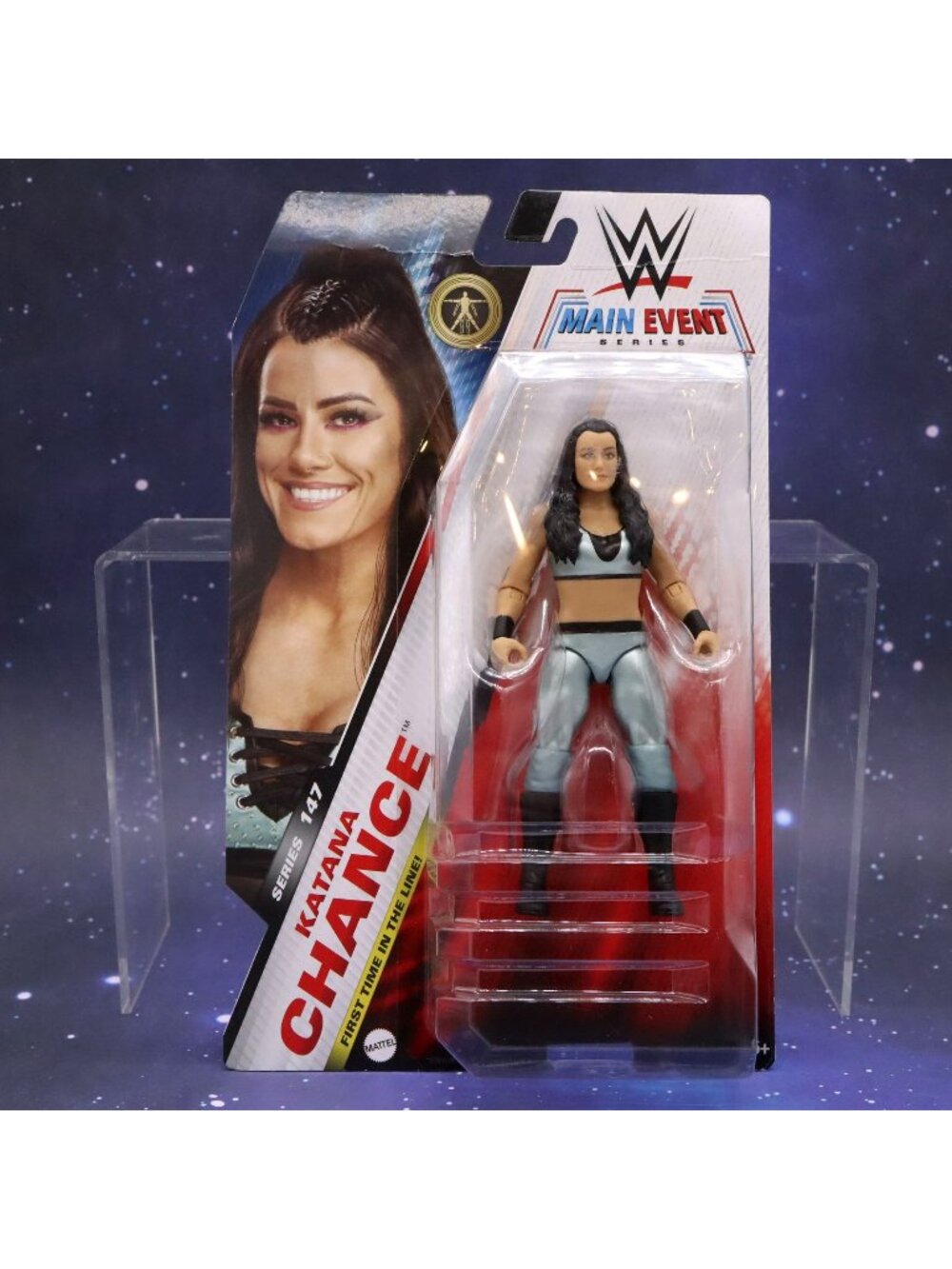 WWE Main Event Katana Chance Action Figure Series 147 First Time In The Line